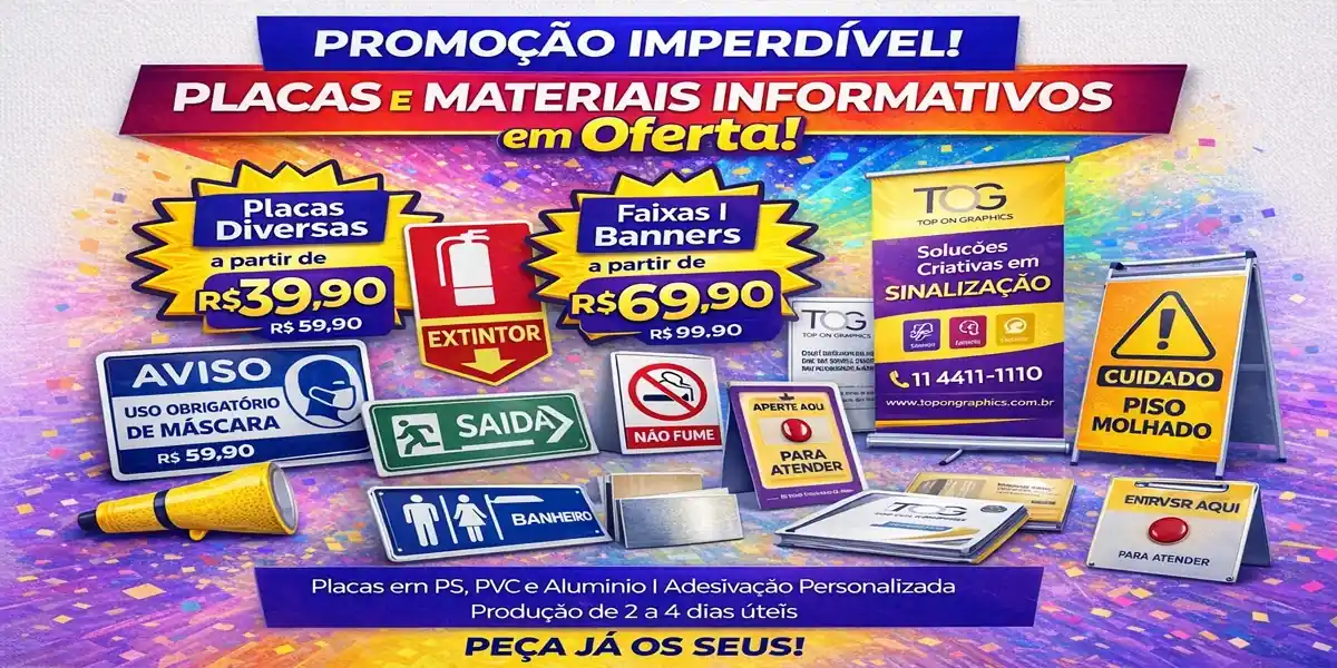 Sinalização visual São Paulo